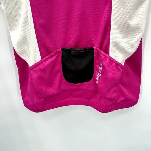 Louis Garneau Pink Bike Jersey // S - Picture 6 of 6